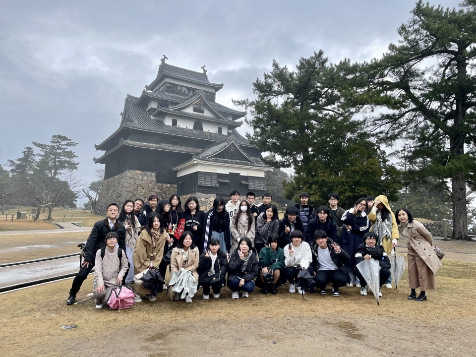 14期生、松江城に登城