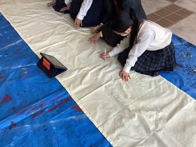 横断幕②