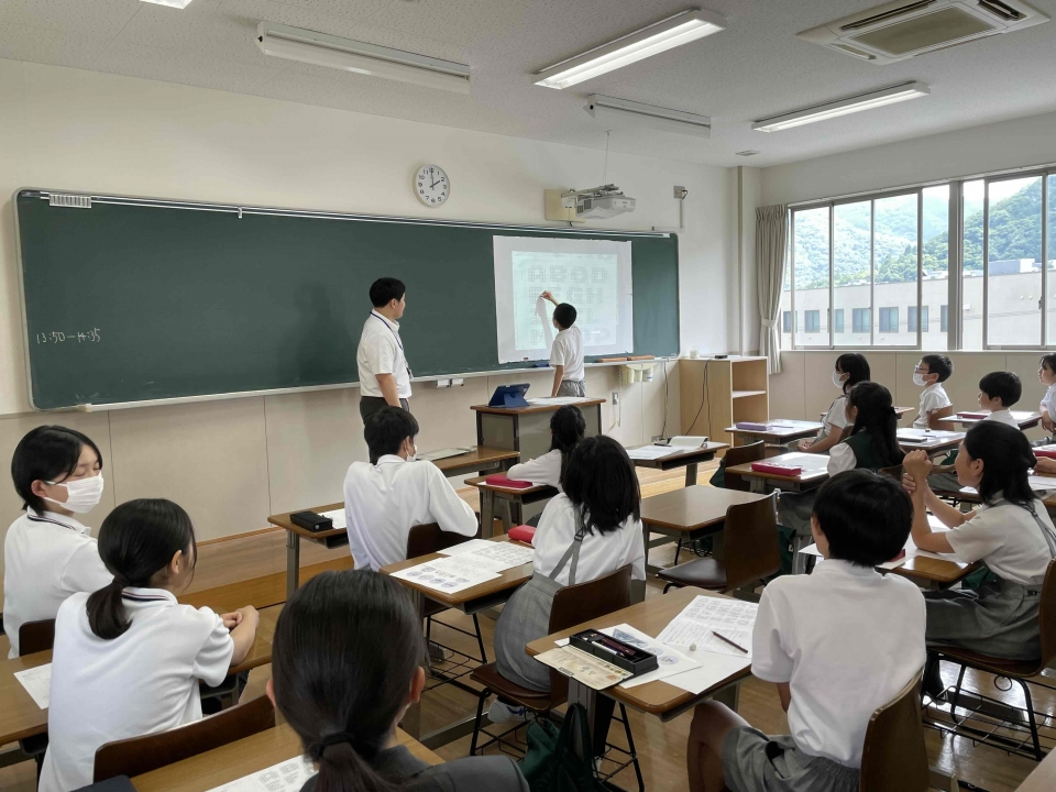 塾小６年生交流オープンスクール