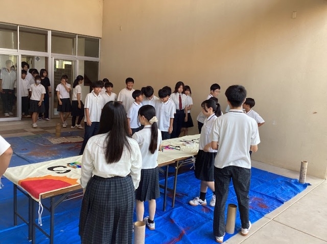 文化祭全校制作④