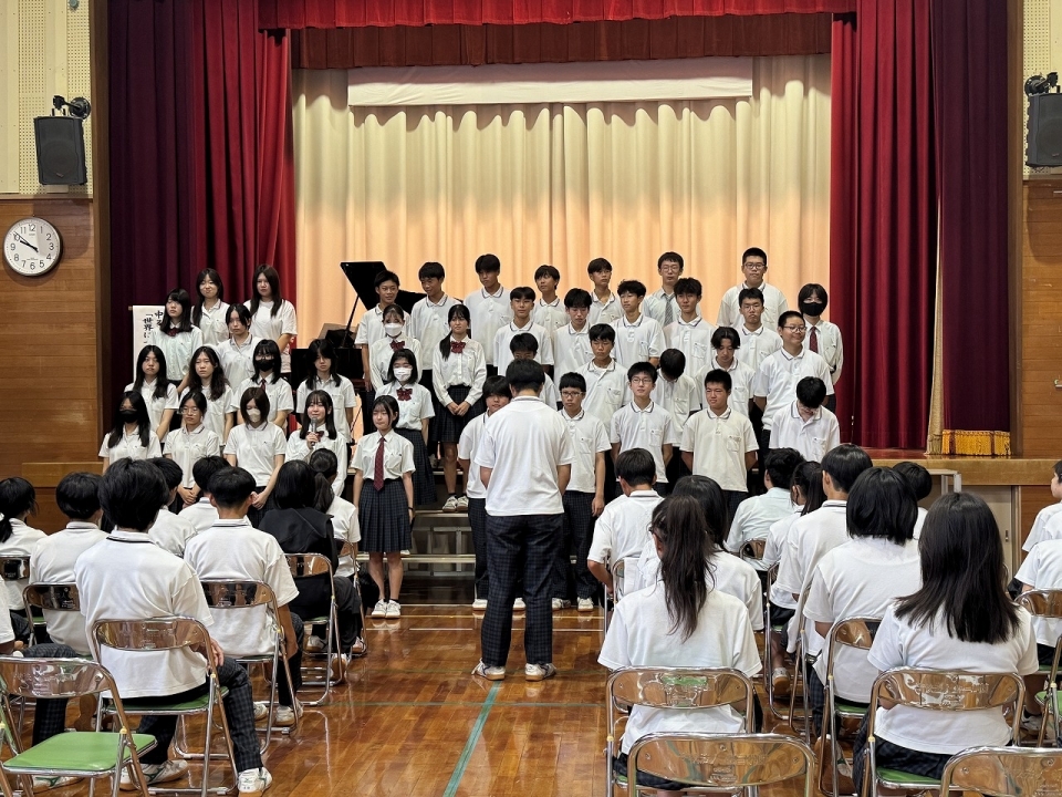 紅華祭文化の部 音楽発表会と閉会式
