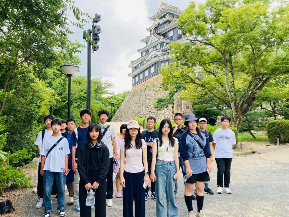 新規留学生が岡山へ