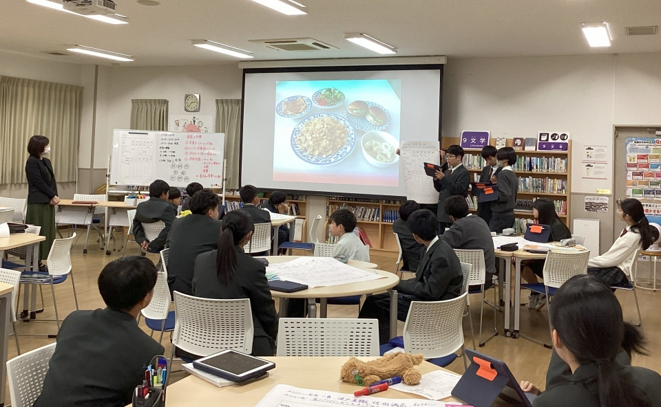 MYP2　家庭科授業